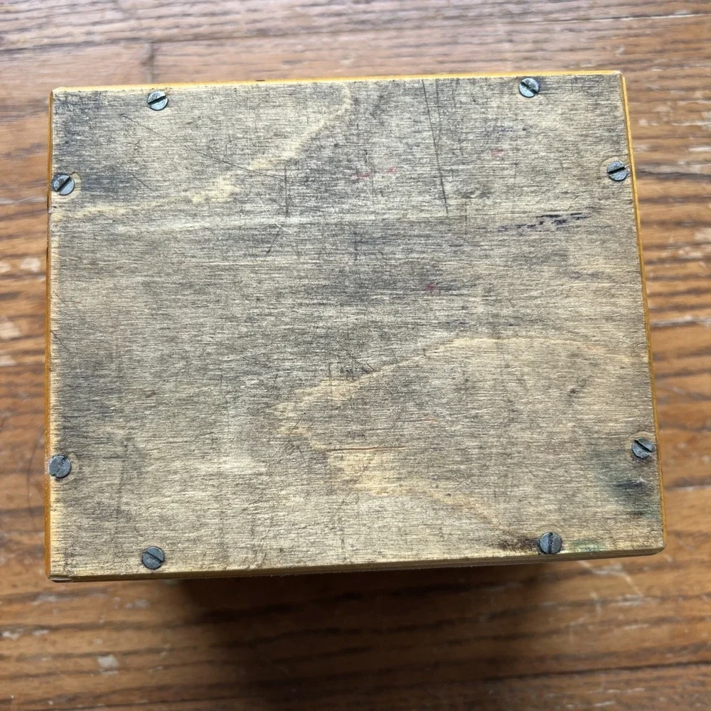 Vintage Eclipse Wood Box Machinist Tool Box